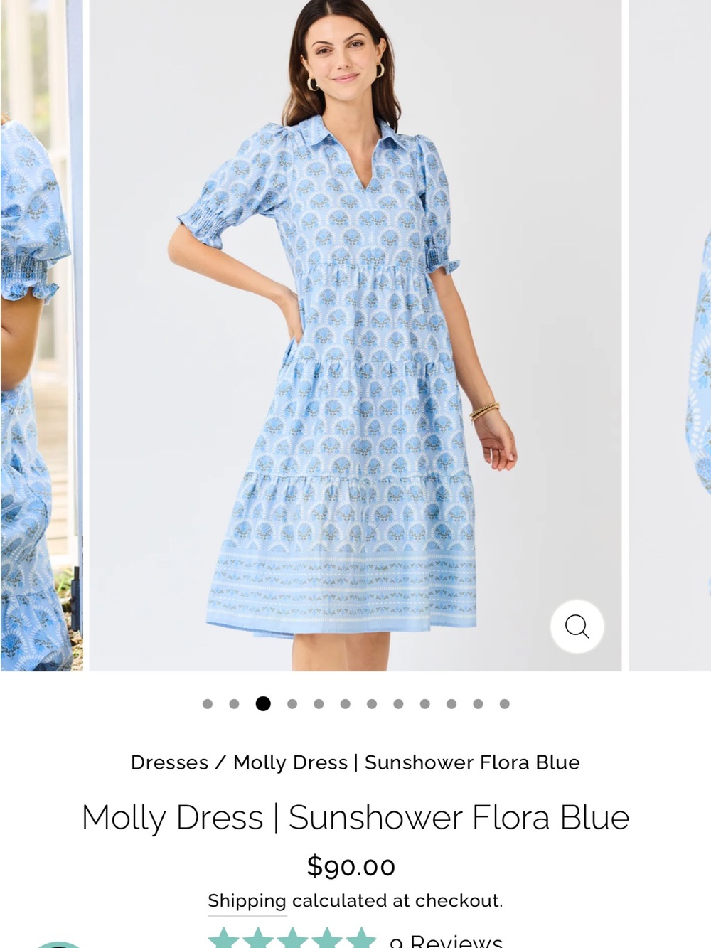 Mary Square midi dress size 2x